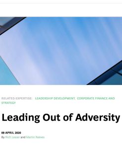 Leading Out of Adversity