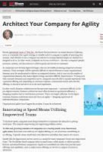 Dise&ntilde;e y construya su compa&ntilde;&iacute;a para la agilidad