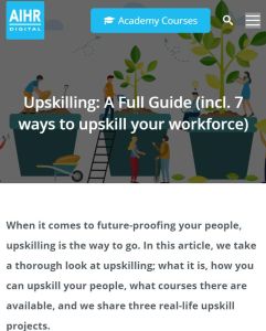 Upskilling