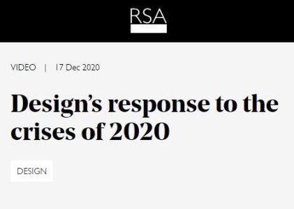 Design&rsquo;s Response to the Crises of 2020
