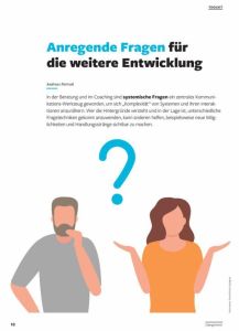 Anregende Fragen f&uuml;r die weitere Entwicklung