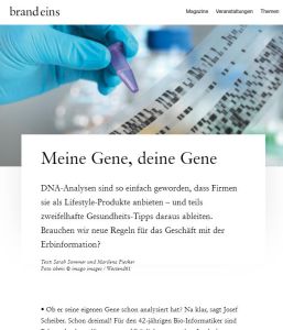 Meine Gene, deine Gene