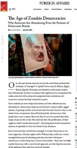 The Age of Zombie Democracies