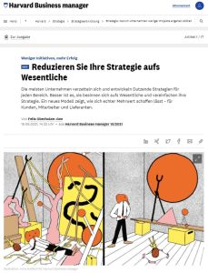 Reduzieren Sie Ihre Strategie aufs Wesentliche