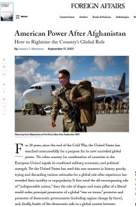 American Power After Afghanistan