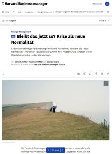 Bleibt das jetzt so? Krise als neue Normalität