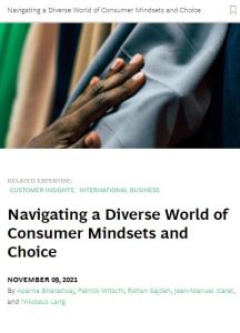 Navigating a Diverse World of Consumer Mindsets and Choice
