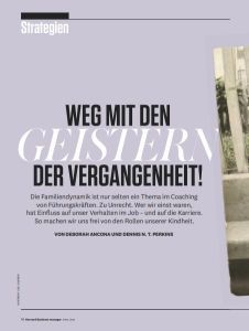 Weg mit den Geistern der Vergangenheit!