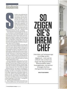 So zeigen Sie’s Ihrem Chef