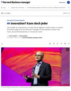 Innovation? Kann doch jeder