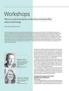 Workshops