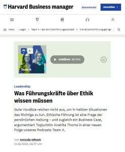 Was Führungskräfte über Ethik wissen müssen