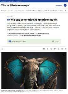 Wie uns generative KI kreativer macht