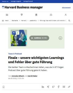 Finale &ndash; unsere wichtigsten Learnings und Fehler &uuml;ber gute F&uuml;hrung
