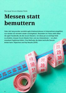 Messen statt bemuttern