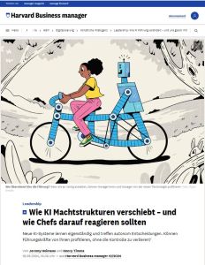 Wie KI Machtstrukturen verschiebt – und wie Chefs darauf reagieren sollten