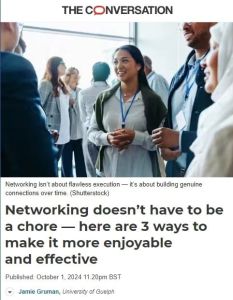El networking no tiene por qu&eacute; ser una tarea pesada: tres maneras de hacerlo m&aacute;s agradable y eficaz.