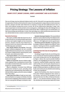 Estrategia de tasaci&oacute;n: las lecciones de la inflaci&oacute;n