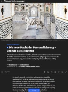 Die neue Macht der Personalisierung &ndash; und wie Sie sie nutzen