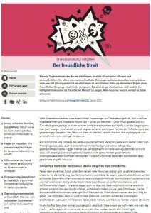 Der freundliche Streit