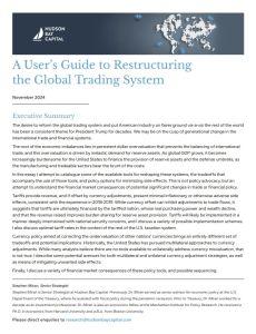 A User&rsquo;s Guide to Restructuring the Global Trading System