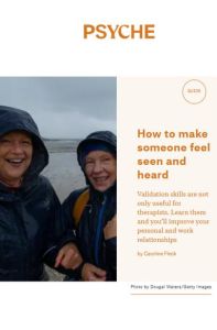 C&oacute;mo hacer que alguien se sienta visto y escuchado