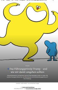 Das F&uuml;hrungsprinzip Trump &ndash; und wie wir damit umgehen sollten