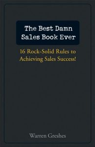 The Best Damn Sales Book Ever