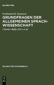 Grundfragen der allgemeinen Sprachwissenschaft