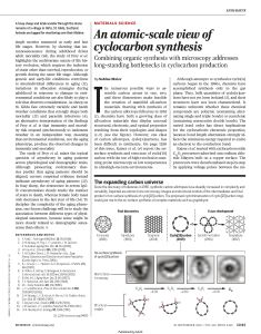 An Atomic-Scale View of Cyclocarbon Synthesis