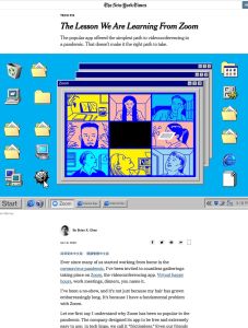 As Lições Que Temos Aprendido com o Zoom