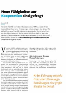 Neue Fähigkeiten zur Kooperation sind gefragt