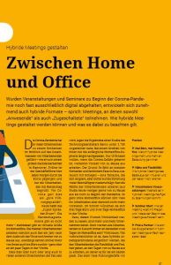 Zwischen Home und Office