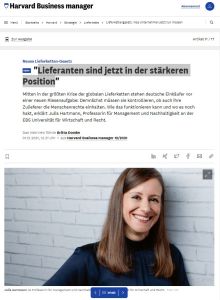 „Lieferanten sind jetzt in der stärkeren Position“