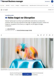 Keine Angst vor Disruption