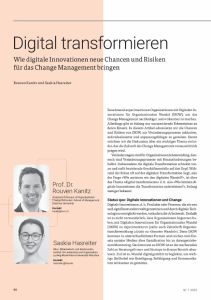 Digital transformieren