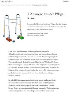 5 Auswege aus der Pflegekrise