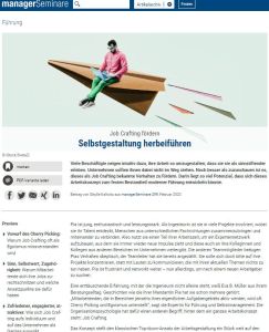 Selbstgestaltung herbeiführen