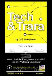 Wieso läuft die Energiewende so zäh? – mit Dr. Wolfgang Gründinger