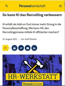 So kann KI das Recruiting verbessern