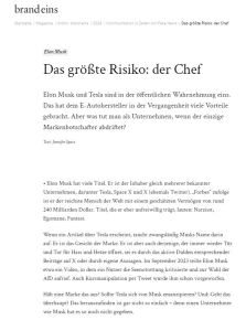 Das größte Risiko: der Chef