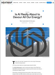 ¿Está realmente la IA a punto de devorar toda nuestra energía?