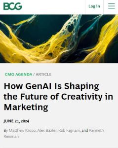 How GenAI Is Shaping the Future of Creativity in Marketing