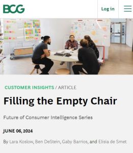 Filling the Empty Chair