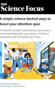 6 simple science-backed ways to boost your attention span