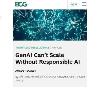 GenAI Can’t Scale Without Responsible AI